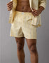 AMERICAN EAGLE yellow striped boxer shorts for men