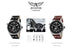 Aviator F Series Mark 2 Smart Watch with leather strap and water resistance