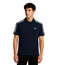 PRADA PIQUE MEN'S PLAIN TRIANGLE LOGO POLO | NAVY