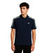 PRADA PIQUE MEN'S PLAIN TRIANGLE LOGO POLO | NAVY