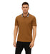 HUGO BOSS PHILLIPSON REGULAR FIT POLO SHIRT | BROWN