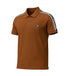 PRADA PIQUE MEN'S PLAIN TRIANGLE LOGO POLO | BROWN