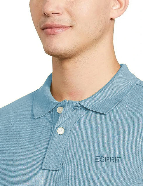 ESPRIT SLIM FIT MENS POLO SHIRT | SKY BLUE