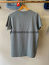 Balmain Paris grey men's t shirt with a classic round neck.