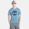 TIMBERLAND STACK LOGO T-SHIRT | REGULAR FIT | GREENISH BLUE