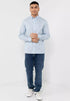 TOMMY HILFIGER - CORE FLEX REGULAR FIT POPLIN SHIRT | SKY BLUE