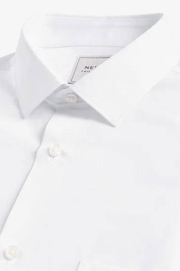 N.E.X.T-ESAY CARE SHIRT-SLIM FIT | WHITE