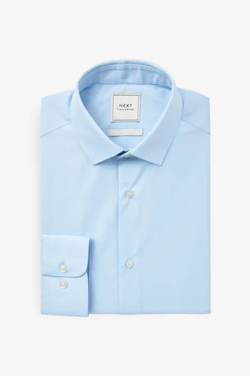 NEXT-EASY CARE SHIRT-MEN-SLIM FIT | LIGHT BLUE