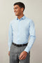 NEXT-EASY CARE SHIRT-MEN-SLIM FIT | LIGHT BLUE