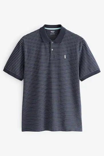 NEXT PIQUE POLO SHIRT MEN | NAVY BLUE