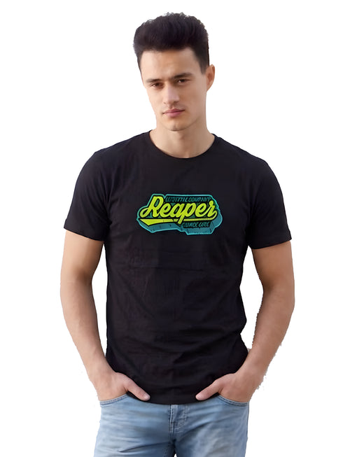 REAPER T-SHIRT SIGNATURE REAPER LOGO | BLACK
