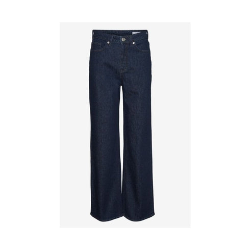 VERO MODA TALL TESSA HIGH WAIST LEG WIDE LIG JEANS FOR WOMEN – PREMIUM DENIM | BLUE