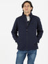 GMV GIAN MARCO VENTURI KNITWEAR MEN WATER RESISTANT JACKET | BLUE