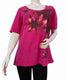 ESMARA FLORAL LOOSE FIT T-SHIRT | PINK
