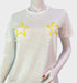 OVS PLAIN STARS T-SHIRT | WHITE
