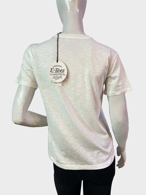 OVS PLAIN STARS T-SHIRT | WHITE