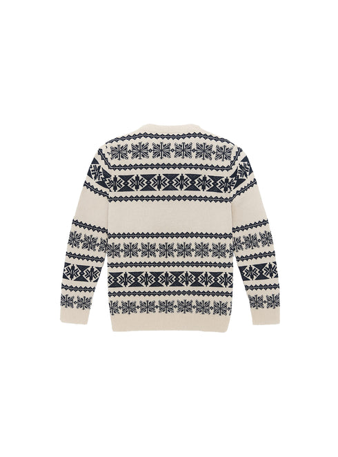 PREMIUM “Merry Christmas” FAIR ISlE KNIT SWEAT-WINTER HOLIDAY COLLECTION