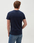 OVS ORGANIC COTTON T SHIRT V NECK | DARK NAVY