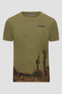 GUESS PRINTED MEN T SHIRT | GREEN (KHAKI)