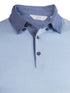 NEXT CLASSIC COMFORT FIT FIGURED POLO SHIRT | SKY BLUE
