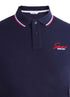 C&A MENS TIPPED POLO SHIRT | DARK BLUE