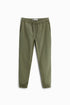 ZARA - SLIM FIT JOGGER PANTS | KHAKI