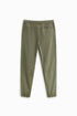 ZARA - SLIM FIT JOGGER PANTS | KHAKI
