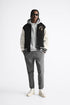 ZARA-SLIM FIT JOGGER PANTS | MID GRAY