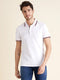 CELIO MEN'S NECETWO POLO SHIRT | WHITE ( SALE )
