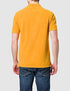 REPLAY - DYED C0TT0N PIQUET SHORT SLEEVE POLO | ORANGE