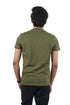 DIESEL COTTON FOLDED LOGO T-SHIRT | GREEN