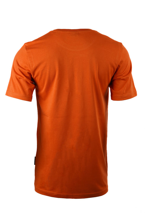 G-STAR RAW T-SHIRT SLIM FIT CREW NECK-ORANGE
