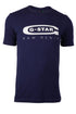 G-STAR RAW T-SHIRT SLIM FIT ROUND NECK-D BLUE