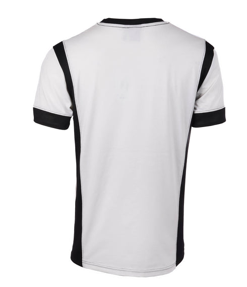G-STAR RAW Slim Fit Crew Neck T-Shirt – White with Black Stripes (Sale)
