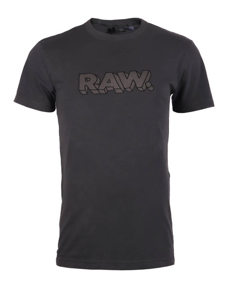 G-STAR RAW T-SHIRT SLIM FIT ROUND NECK | GREY
