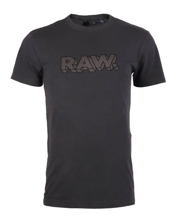 G-STAR RAW T-SHIRT SLIM FIT ROUND NECK | GREY