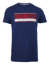 PEPE JEANS FRONT LOGO T-SHIRT-R BLUE
