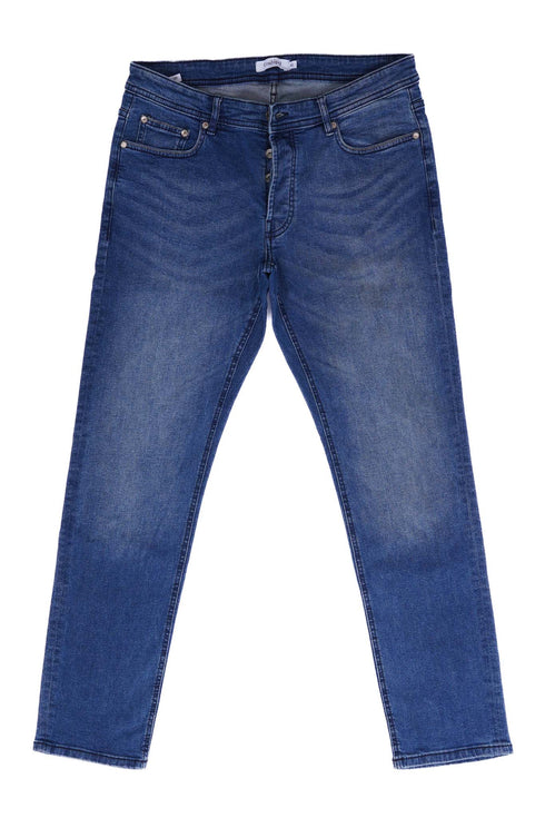 CONBIPEL MENS STRAIGHT FIT JEANS | DENIM BLUE