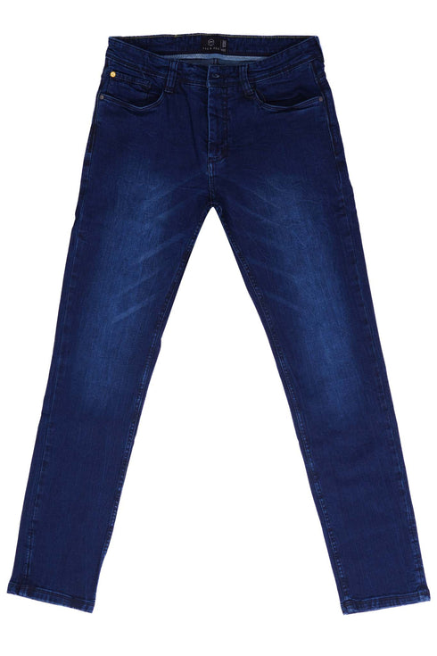 PAD & PEN REGULAR FIT JEANS-MENS | DENIM BLUE
