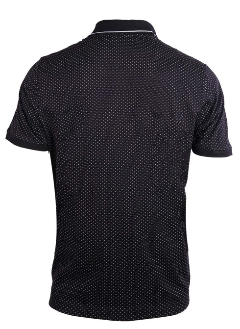 PENGUIN PRINTED POLO SHIRT | BLACK