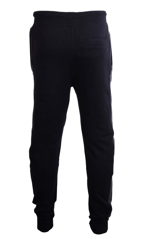 CERRUTI 1881-BITTI MENS JOGGING TROUSER-WITH STRIP | BLACK