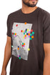 ESPRIT MEN T-SHIRT FRONT PRINT | BROWN