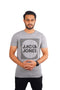 JACK & JONES LOGO PRINT MEN T-SHIRT | GREY