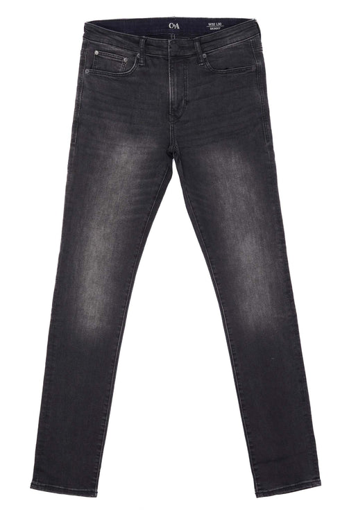 C&A MENS SKINNY JEANS-DENIM BLACK