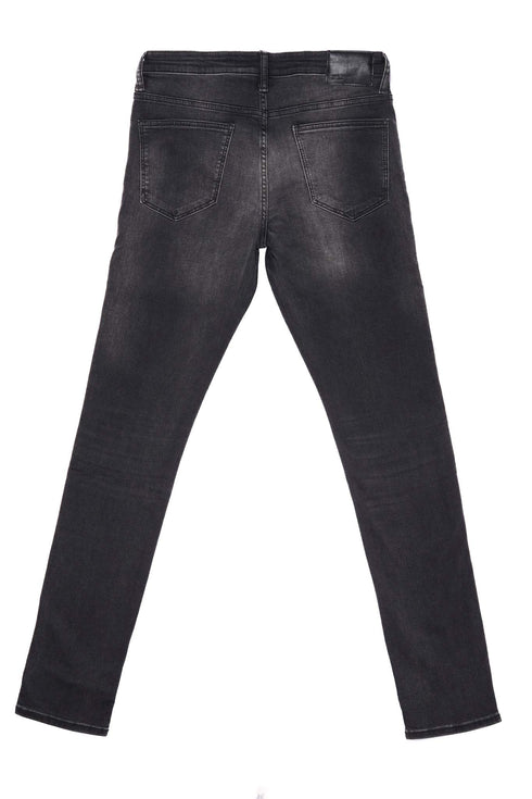C&A MENS SKINNY JEANS-DENIM BLACK