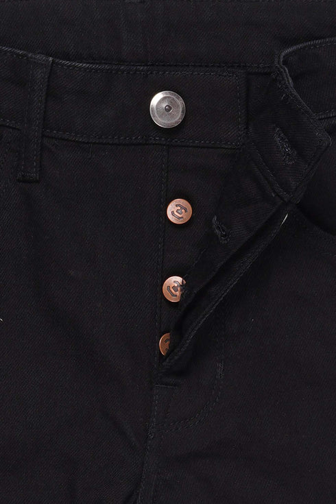 FC FRENCH CONNECTION SLIM FIT STRETCH JEANS | DENIM BLACK