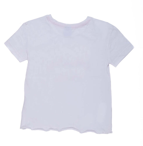 K.I.K.I.&.K.O.K.O-KIDS-EMBROIDERED LOGO T-SHIRT | WHITE