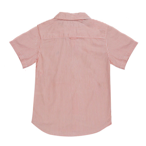L.O.G.G-KIDS-CASUAL STRIPED-SHIRT | PINK