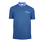 JULES MENS SOLID HALF SLEEVE CONTRAST COLLER POLO | BLUE