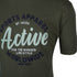 JACK'S SPORTS APPAREL BY JACK'S MEN TSHIRT| OLIVE GREEN